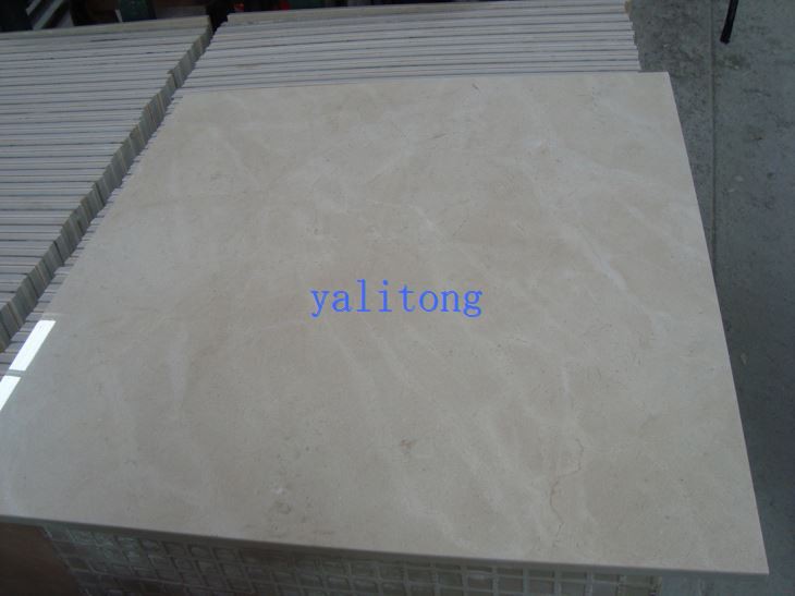 Crema Marfil Marble Laminated Ceramic Flooring Tiles